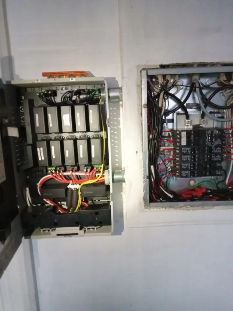 Electrical panel upgrade completed for Electrical Inspection in Gray